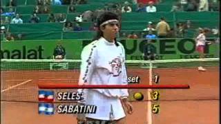 Sabatini vs Seles Roma 1991 (5/10)