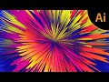 How to create colorful background in Adobe Illustrator