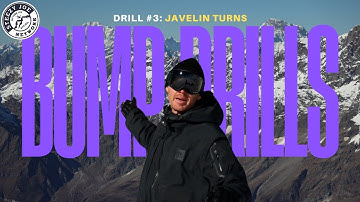 Learn How To Ski Moguls | Bump Drills #3 | Javelin Turns