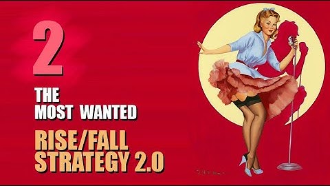 The most profitable RISE / FALL binary strategy 2.0!!! (part 2)