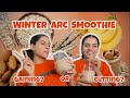 How to make a smoothie  weight gaining smoothie  winter arc  ishani sanghavi