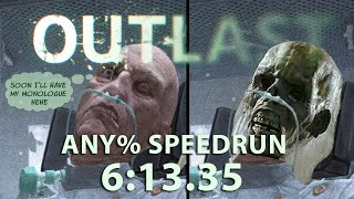 Outlast Any% Speedrun 6:13.35 (PC)