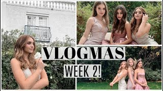 a WEEK in my LIFE as a MODEL| VLOGMAS week 2!
