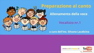 Vocalizzo nr.1 - Preparazione al canto - SubitoMusica - www.okMusic.it