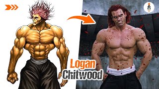 El temido Yujiro Hanma en la vida real || Logan Chitwood