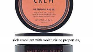 American Crew Defining Paste 3 Oz Added Texture With Low Shine