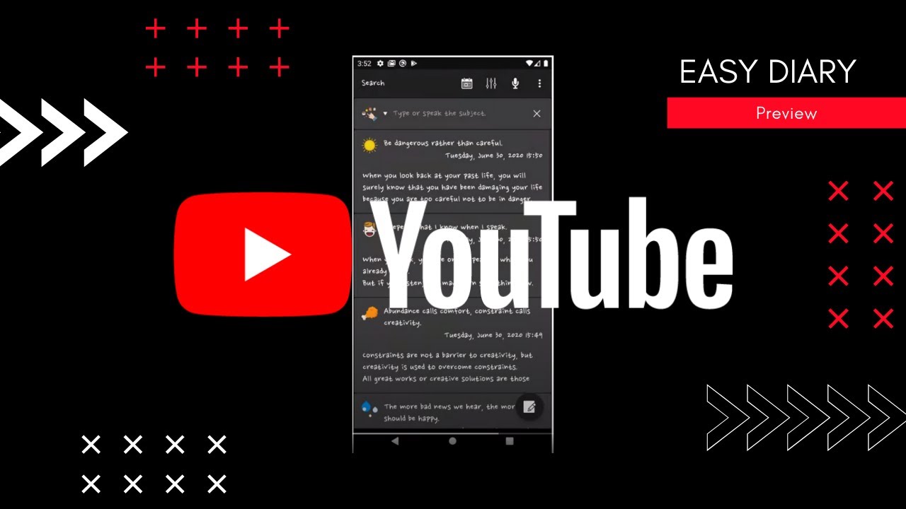 簡単に書くの秘密日記でダイアリー Easy Diary Androidアプリ Applion