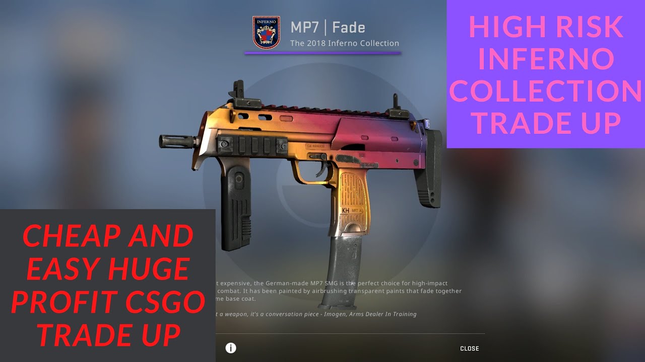 CHEAP AND EASY HIGH PROFIT CSGO INFERNO COLLECTION CSGO Trade Ups #21 ...