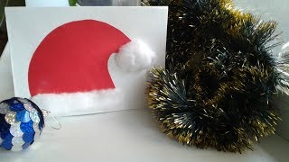 🎄Открытку своими руками с детьми🎁 МК/Tutorial christmas card