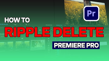 Learn How to Use Ripple Delete in Adobe Premiere Pro | Adobe Tutorial