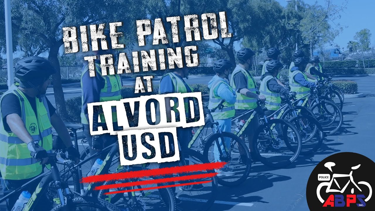 American Bike Patrol Training at Alvord Unified School District YouTube