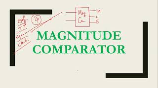 Magnitude Comparator Part 1- Digital Logic Design (DLD-203)