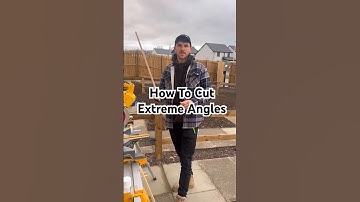 Easy way to modify your chopsaw to cut a hose awkward angles on beading #carpenter #howto #diy