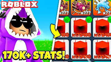 I Got DONATED A Full Team 170K+ STATS MAGMA PETS In Tapping Simulator! (Roblox)