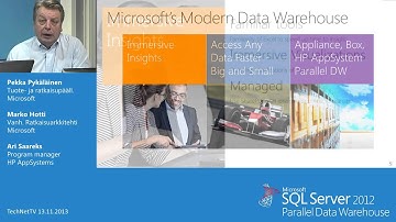 SQL Server 2012 Parallel Datawarehouse