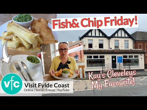 MY FAVOURITE and Cleveleys BEST Fish and Chips 🐟 | Kay’s Fish and Chips
