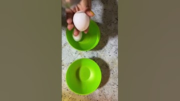 Wow.. Easy way to remove eggshell in a few seconds👍| Easy method | SL Utube