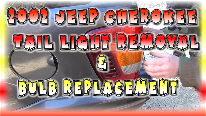 2002 jeep grand cherokee brake light bulb replacement