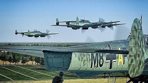 IL2 - Cliffs of Dover Blitz / ATAG -  Bf110 C4-B Low Level Attack