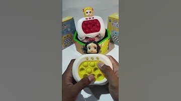 Playing push game elsa, pop it elektrik, push game challenge, asmr, #popit #toys