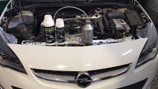 Чистим фильтр DPF на Opel Astra 2,0CDTI