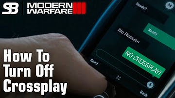 How To Turn Off Crossplay MW3 (TURNING OFF Crossplay in Modern Warfare 3 2023)