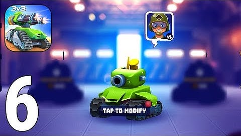 Tanks A Lot - 3v3 Brawls Gameplay Walkthrough Part 6 - Tiny Tower Battle Royale [iOS/Android]