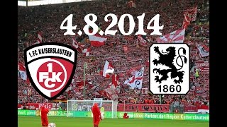 1. FC Kaiserslautern 3:2 TSV 1860 München - 4.8.2014 - ALLE TORE DES FCK -