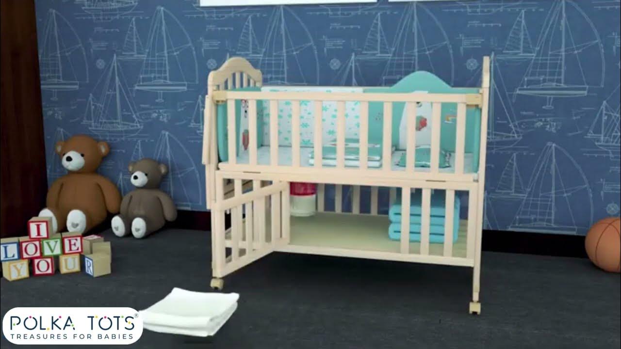 How To Use POLKA TOTS Bedding Crib Cot Premium Baby Bedding Crib Cot