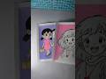Nobita or shizuka drawing 🥰 #shorts