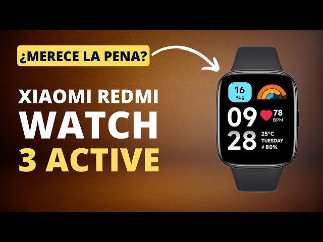 XIAOMI REDMI WATCH 3 ACTIVE  Review en español 