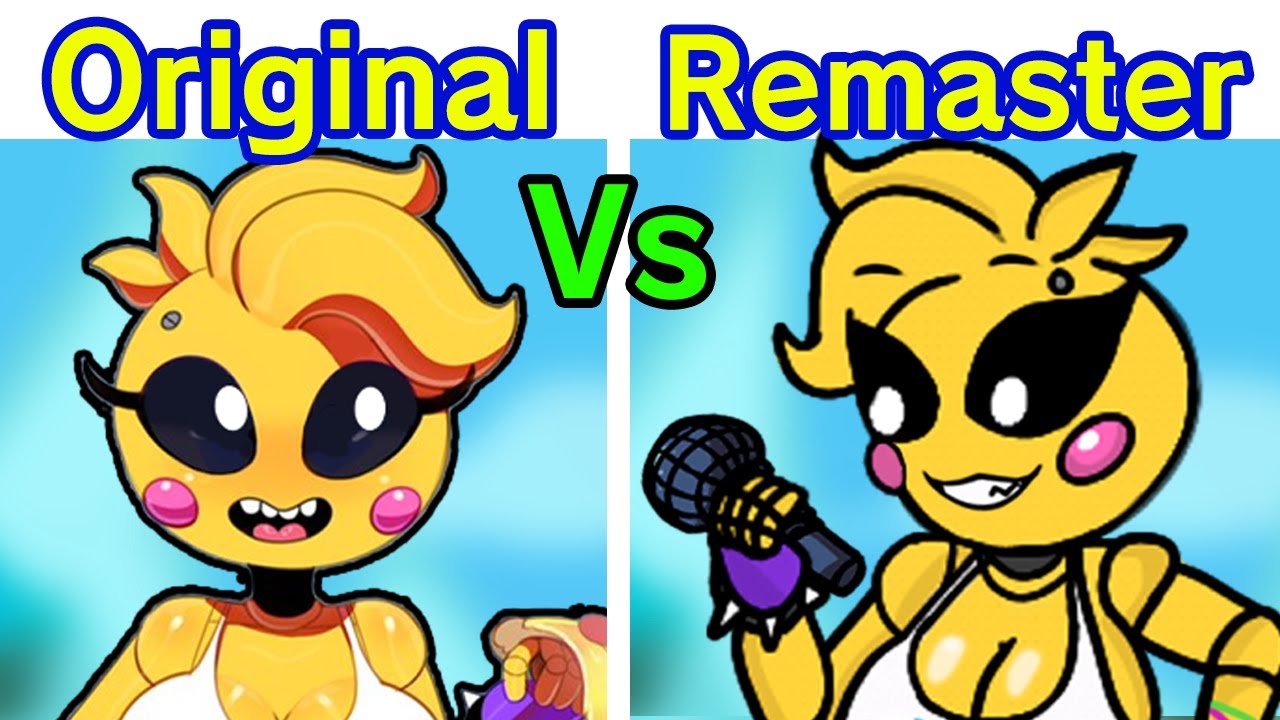 Friday Night Funkin' VS Five Nights at Freddy's 2 FULL WEEK (Toy Chica Foxy  Bonnie) (FNF Mod/FNaF 2) 