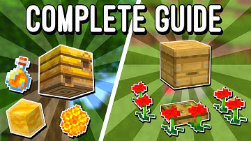 Minecraft Bee and Honey Farming Guide | No Nonsense (All Versions)