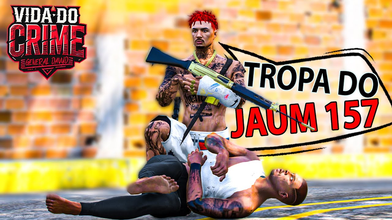 GTA 5 : VIDA DO CRIME - JAUM157 CAPTUROU O HOMEM DE CONFIANÇA DO FORTÃO - EP.70