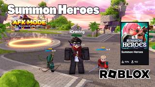 Summon Heroes Roblox First Look