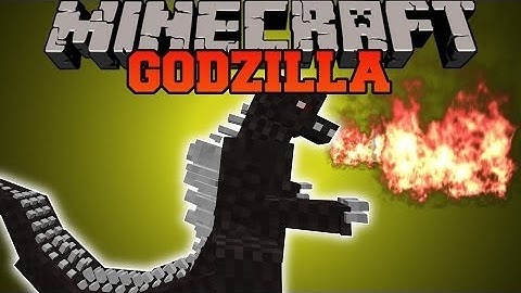 Minecraft: GODZILLA MOD (RUN FOR YOUR LIFE, NOTHING WILL SURVIVE!) Mod Showcase