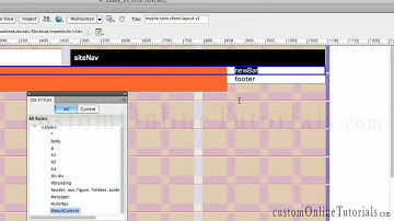 Adobe Dreamweaver CS5 CS6 tutorials How to create a fluid 960 grid system responsive web site design