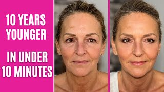 simple everyday makeup tutorial for mature skin