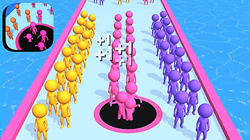 Hole Runner ​- All Levels Gameplay Android,ios (Part 7)