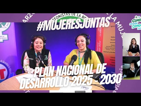 MujeresJuntas. Plan Nacional 2025 - 2030