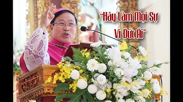 Bài Giảng Đức Cha Đa-Minh Đặng Văn Cầu Trong Thánh Lễ Tạ Ơn Của Tân Linh Mục Gioakim Pham Văn Thế.