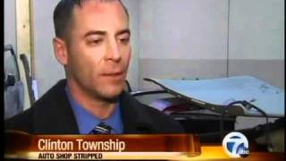 Auto parts shop stripped by employee