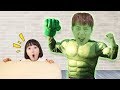 綠巨人浩克從電視裏出來啦！怎麽辦！- 馬樹奇趣秀Mashu ToysReview