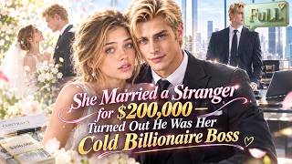 【FULL】She Married a Stranger for $200,000 — Turned Out He Was Her Cold Billionaire Boss！#drama