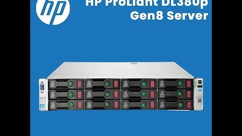 Proliant DL380P Gen8 - basic overview - 1