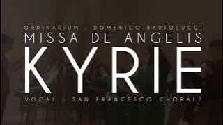 KYRIE Eleison - MISSA DE ANGELIS (Domenico Bartolucci) Teks Lirik PDF - Partitur Not Angka SATB