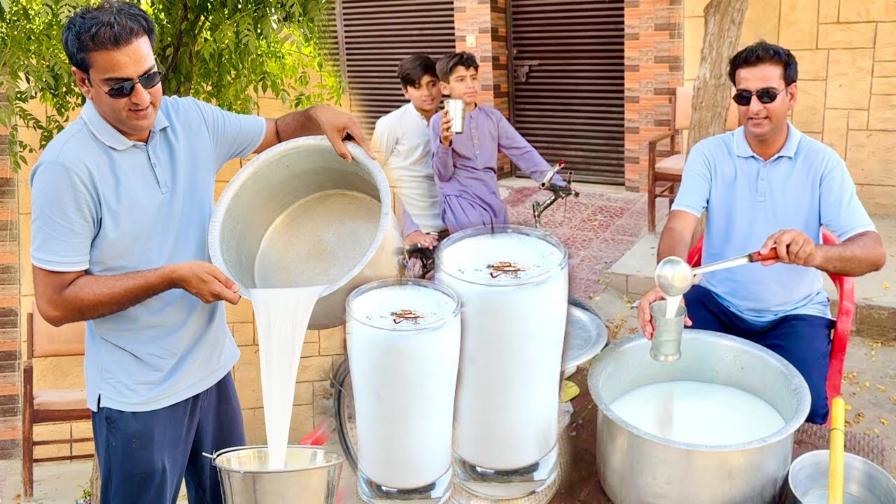 Extreme Hot Weather Mei Bnai Namkeen Lassi
