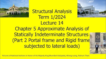 14 Ch 5 Approximate Analysis PART 2 Structural Analysis Term 1 2023 Aug 28 2024