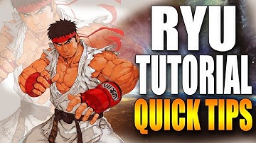 Ryu Tutorial! Beginner to Advanced Quick Tips! Marvel vs Capcom Infinite
