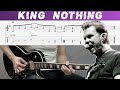 Metallica   king nothing guitar cover with tab  lesson
